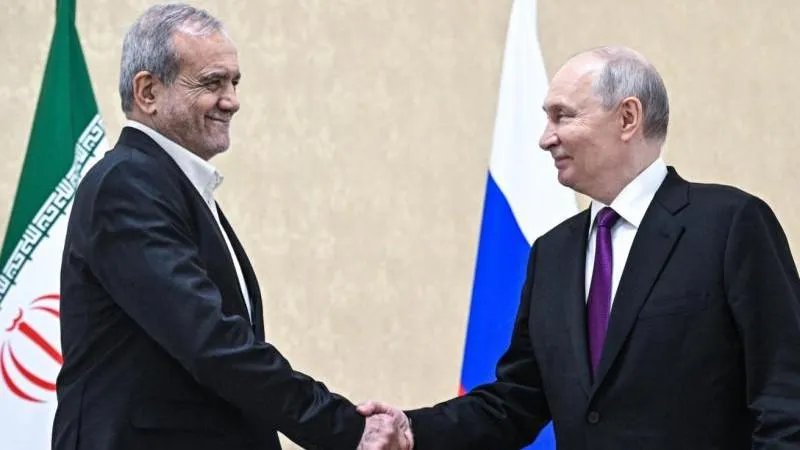 Poutine a mené avec succès des pourparlers avec le président iranien