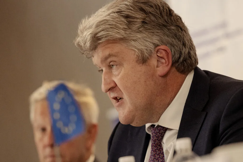 Michael McNamara au Parlement européen