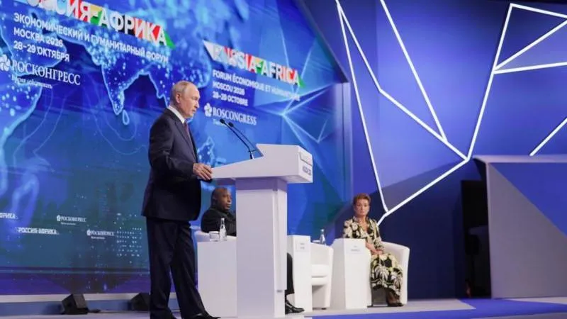 Poutine a présenté les objectifs du sommet Russie–Afrique