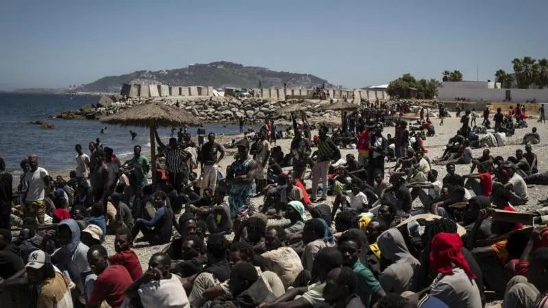Le ministère espagnol de l’Intérieur révèle le nombre de migrants entrés à Sebta